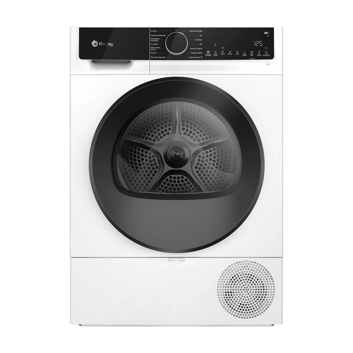 Secadora con bomba de calor Balay 3SB093BC, 9 kg y Home Connect