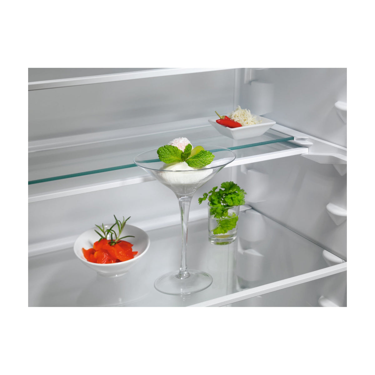 Frigorífico combi integrable AEG OSC7G181ES, Total No Frost, 256 l
