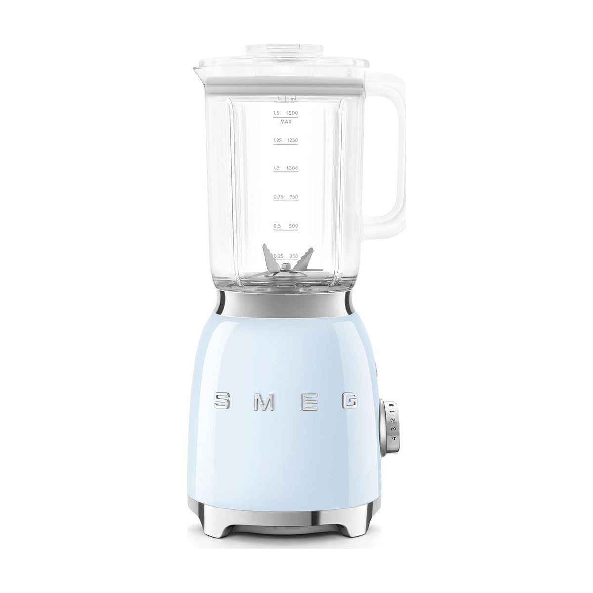 Batidora de vaso Smeg BLF03PBEU de 800 W y jarra de 1,5 l