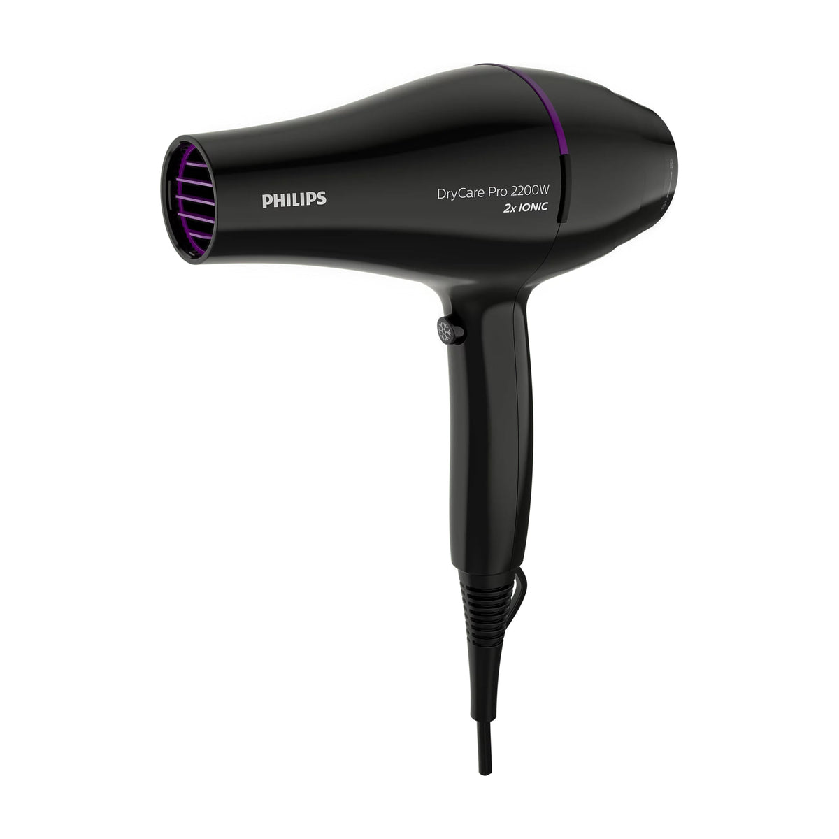 Secador de pelo Philips BHD274/00 de 2200 W con motor AC y cuidado iónico