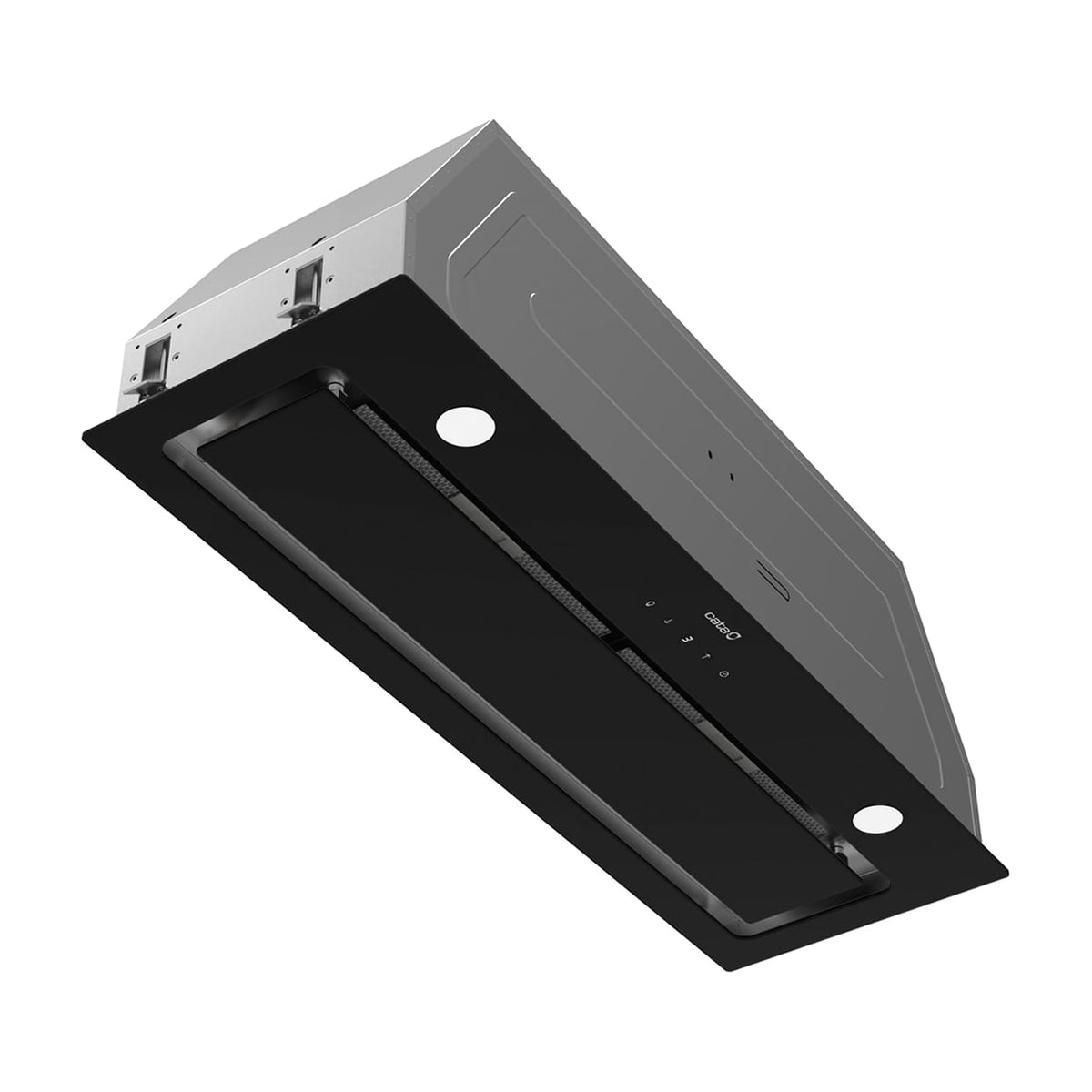 Grupo filtrante Cata GA DUAL 90 BK de 90 cm en cristal negro