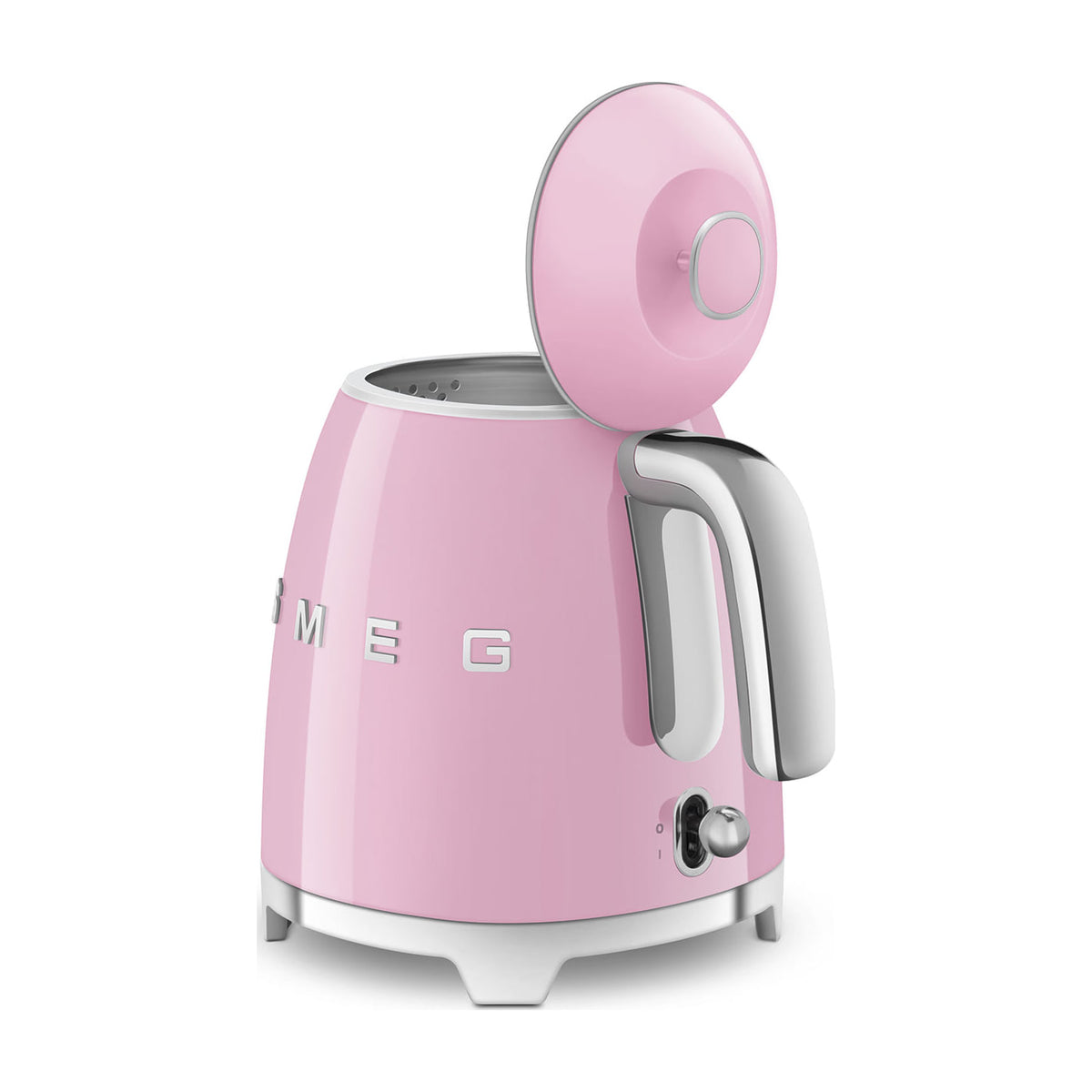Mini hervidor Smeg KLF05PKEU rosa, 0,8 l y 1400 W
