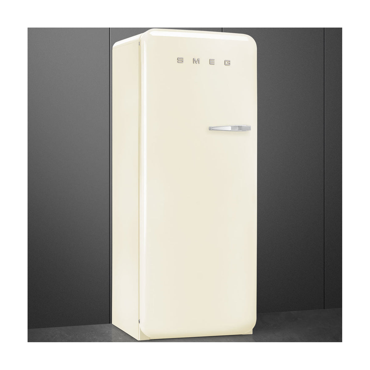 Frigorífico de una puerta Smeg FAB28LCR6 crema, 270 l, clase C