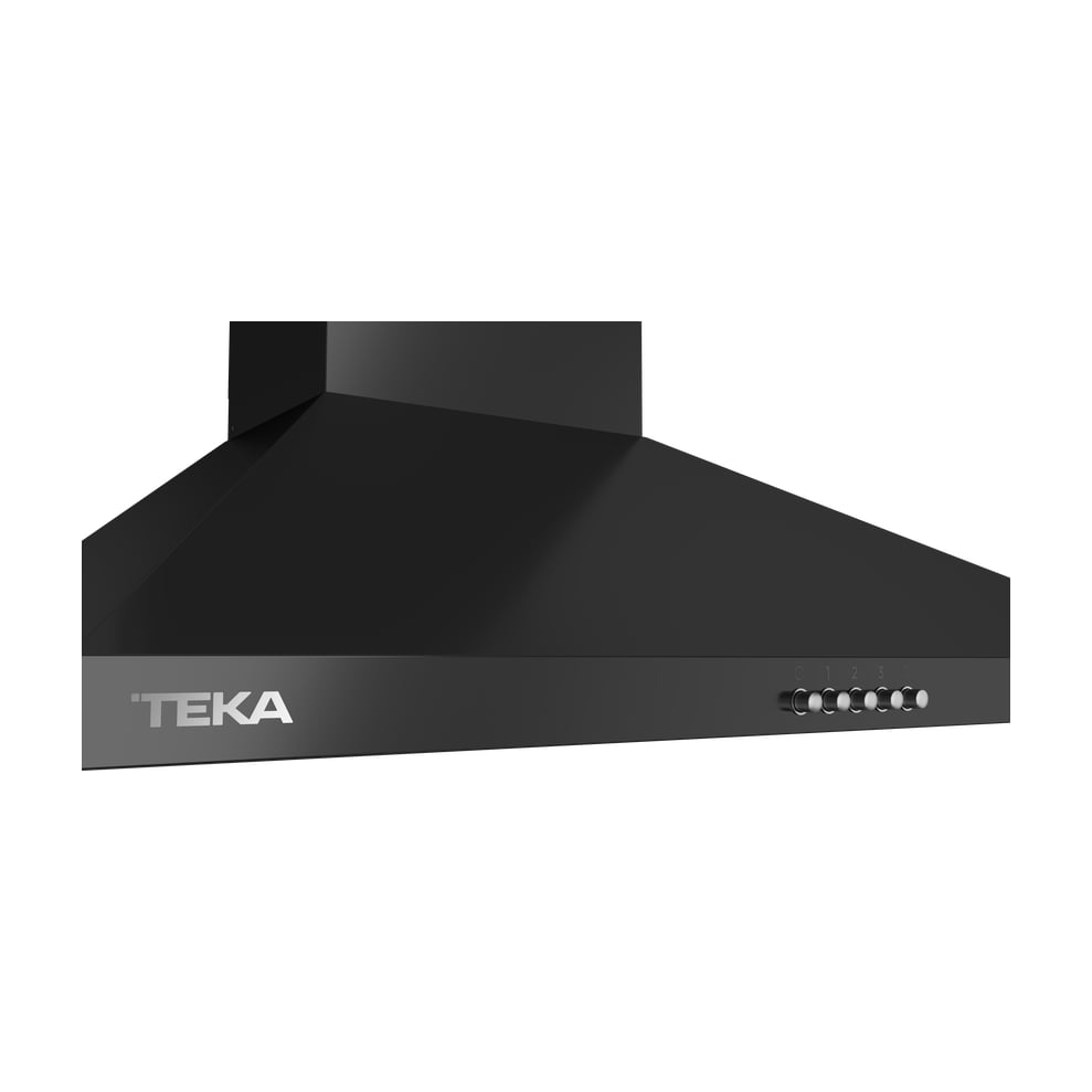 Campana decorativa Teka DBB 64140 KOS BK negra, 60 cm y 3 velocidades