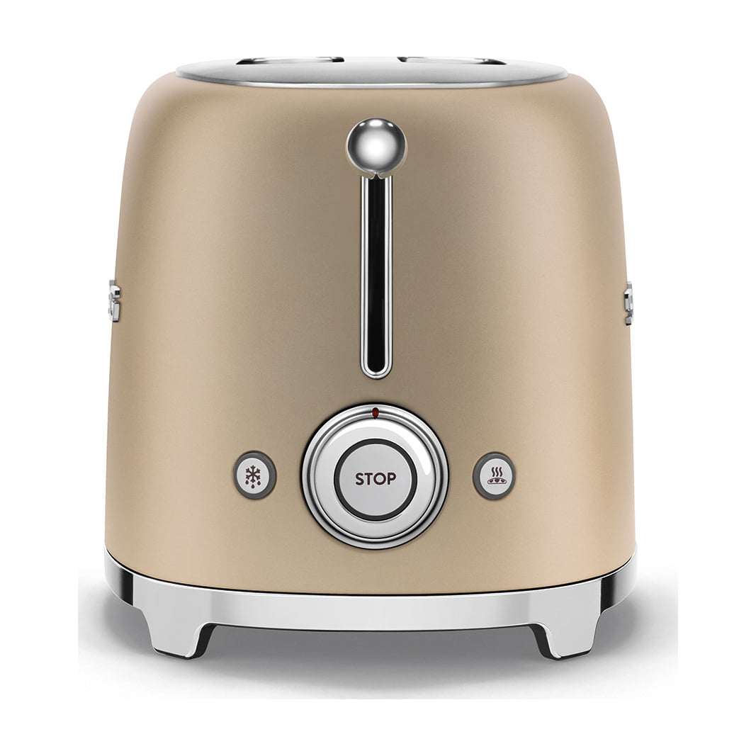 Tostadora Smeg TSF01CHMEU de 2 ranuras y 6 niveles de tostado