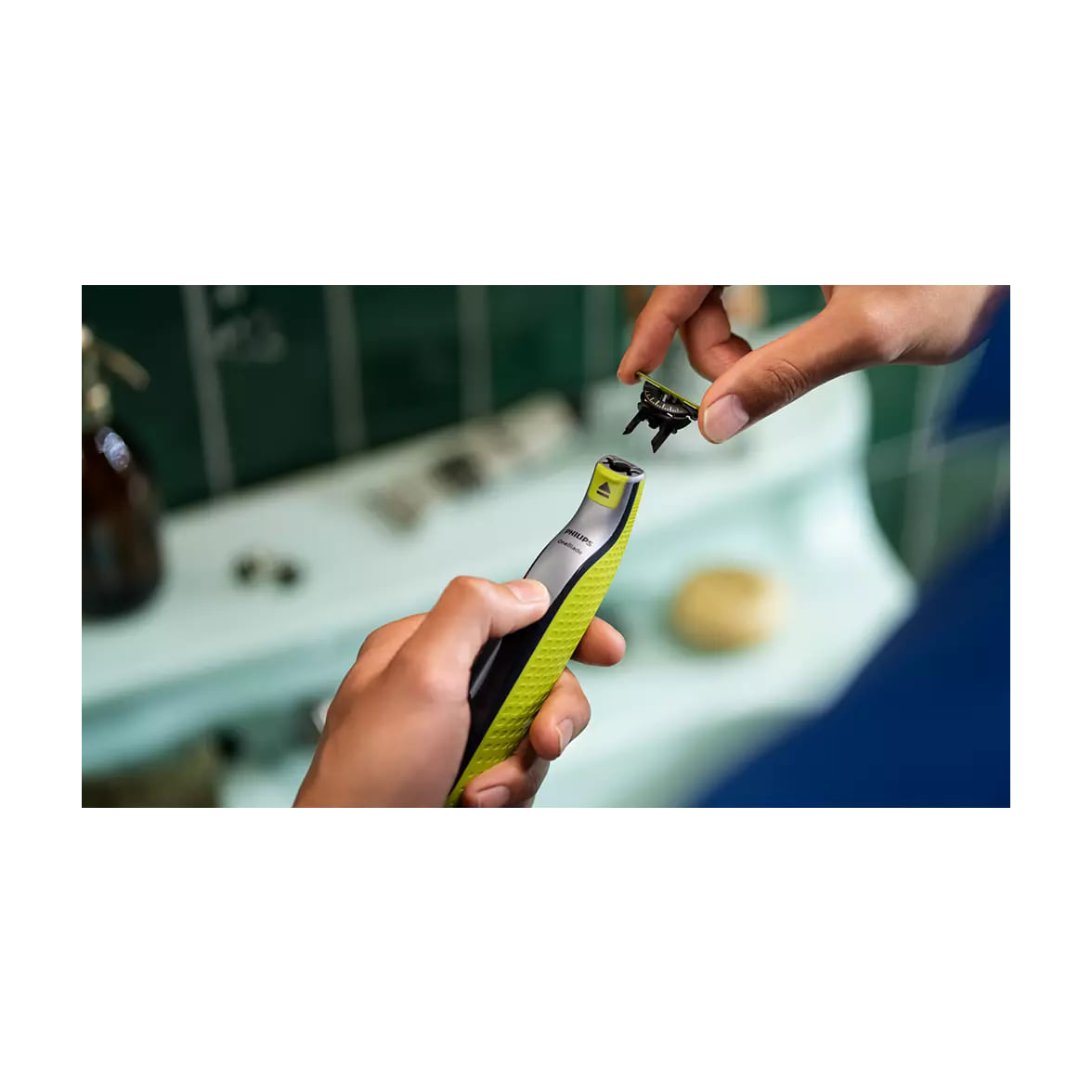 Cuchilla de recambio Philips OneBlade 360 QP410/50, 1 unidad, uso en seco y mojado