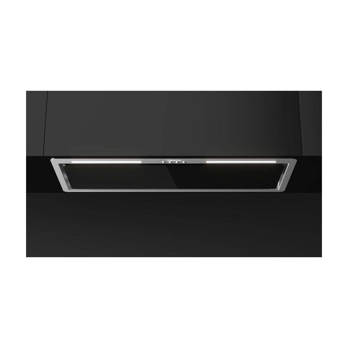 Grupo filtrante Teka GFL 77651 EOS BK, cristal negro y aspiración perimetral