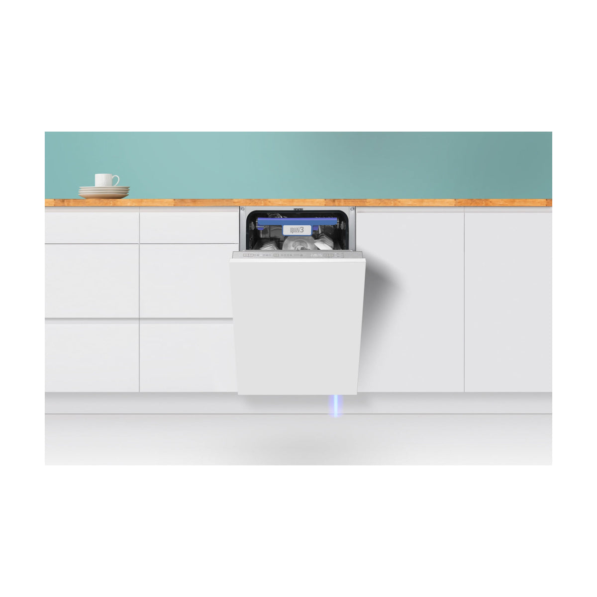 Lavavajillas integrable Fagor 4LVF-435ADIT de 45 cm, 10 cubiertos y AutoOpen