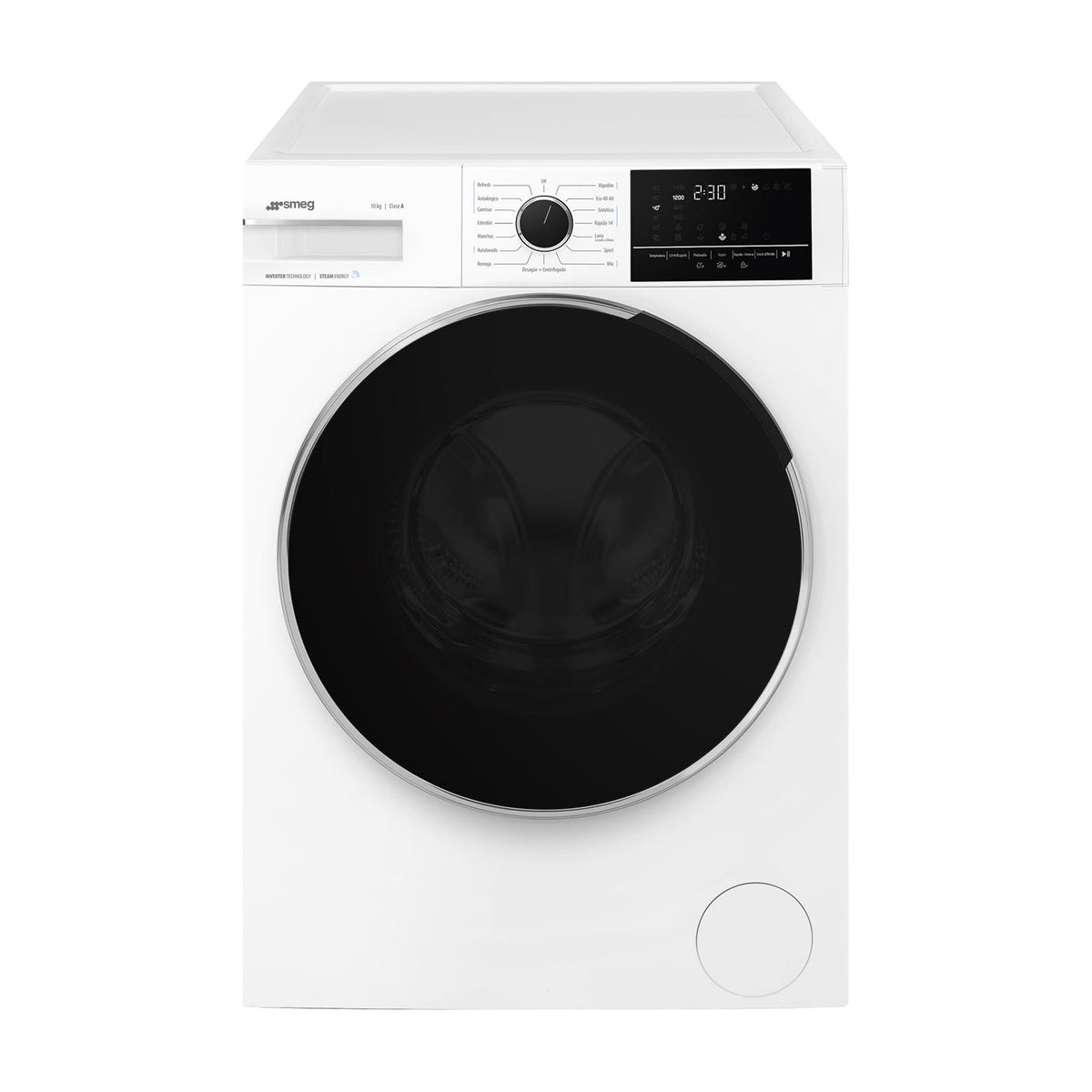 Lavadora Smeg WNP04SEAES1 de 10 kg y 1400 rpm