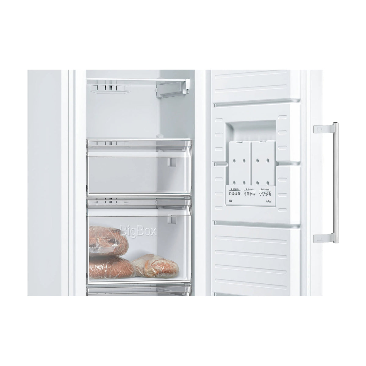 Congelador vertical Balay 3GFE553WE No Frost de 242 l