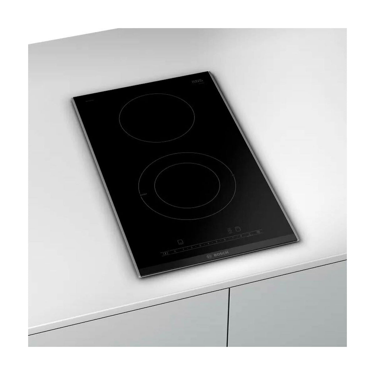 Placa vitrocerámica Bosch PKF375FP2E de 30 cm y 2 zonas