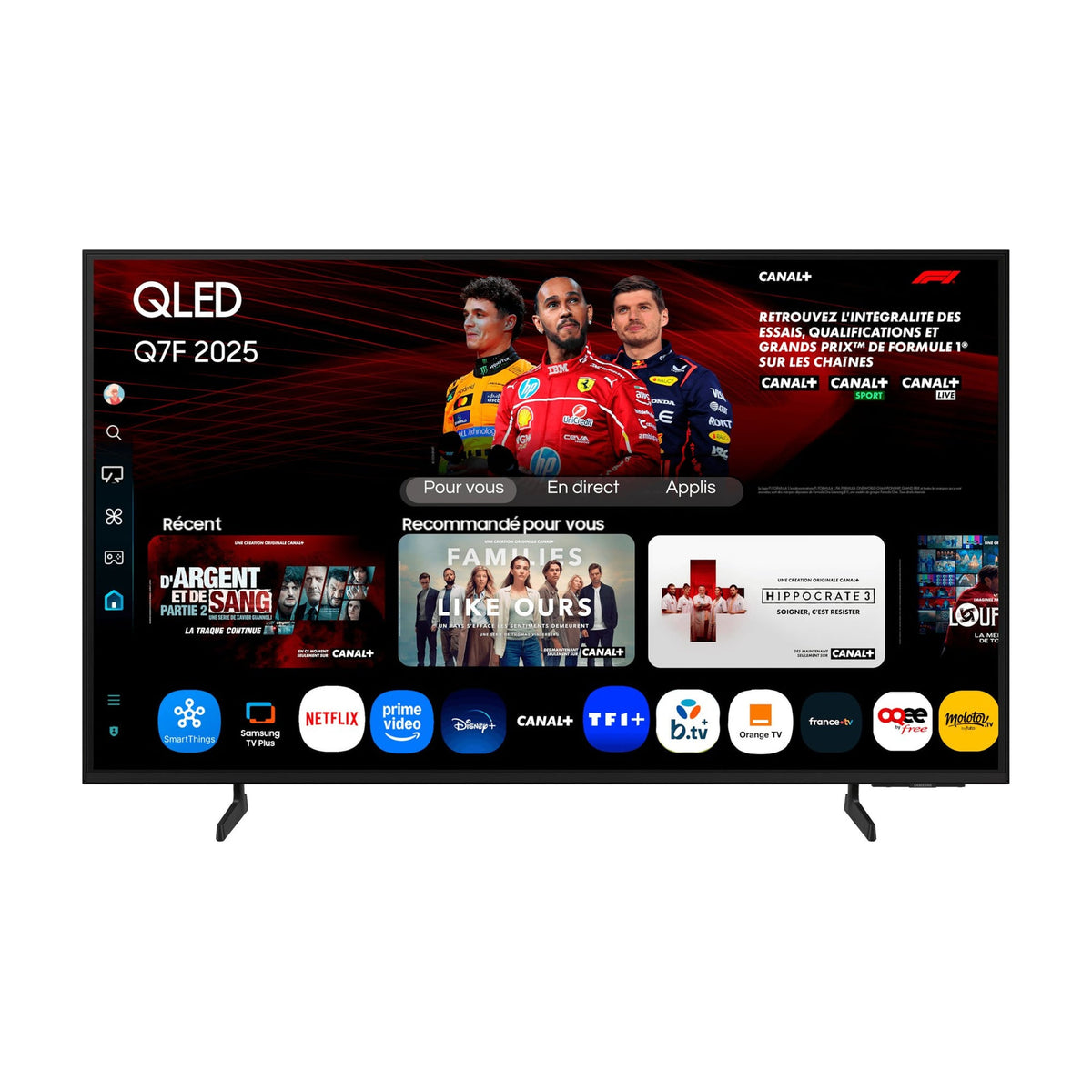 Televisor Samsung TQ75Q7FAAUXXC de 75 pulgadas, QLED 4K UHD