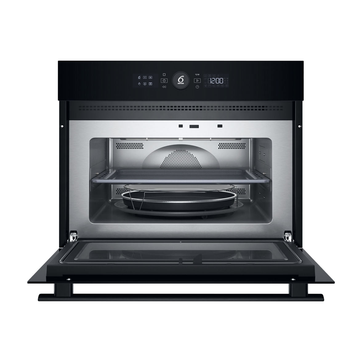 Microondas integrable Whirlpool WMW47HMB de 40 l con grill y convección