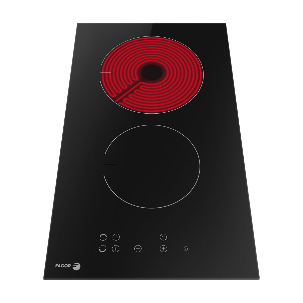 Placa vitrocerámica Fagor 3MFT-2AC de 30 cm con 2 zonas