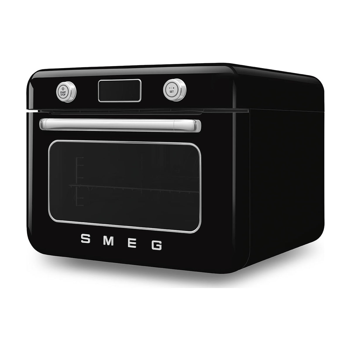 Horno de sobremesa Smeg COF01BLEU de vapor combinado, 30 l, negro