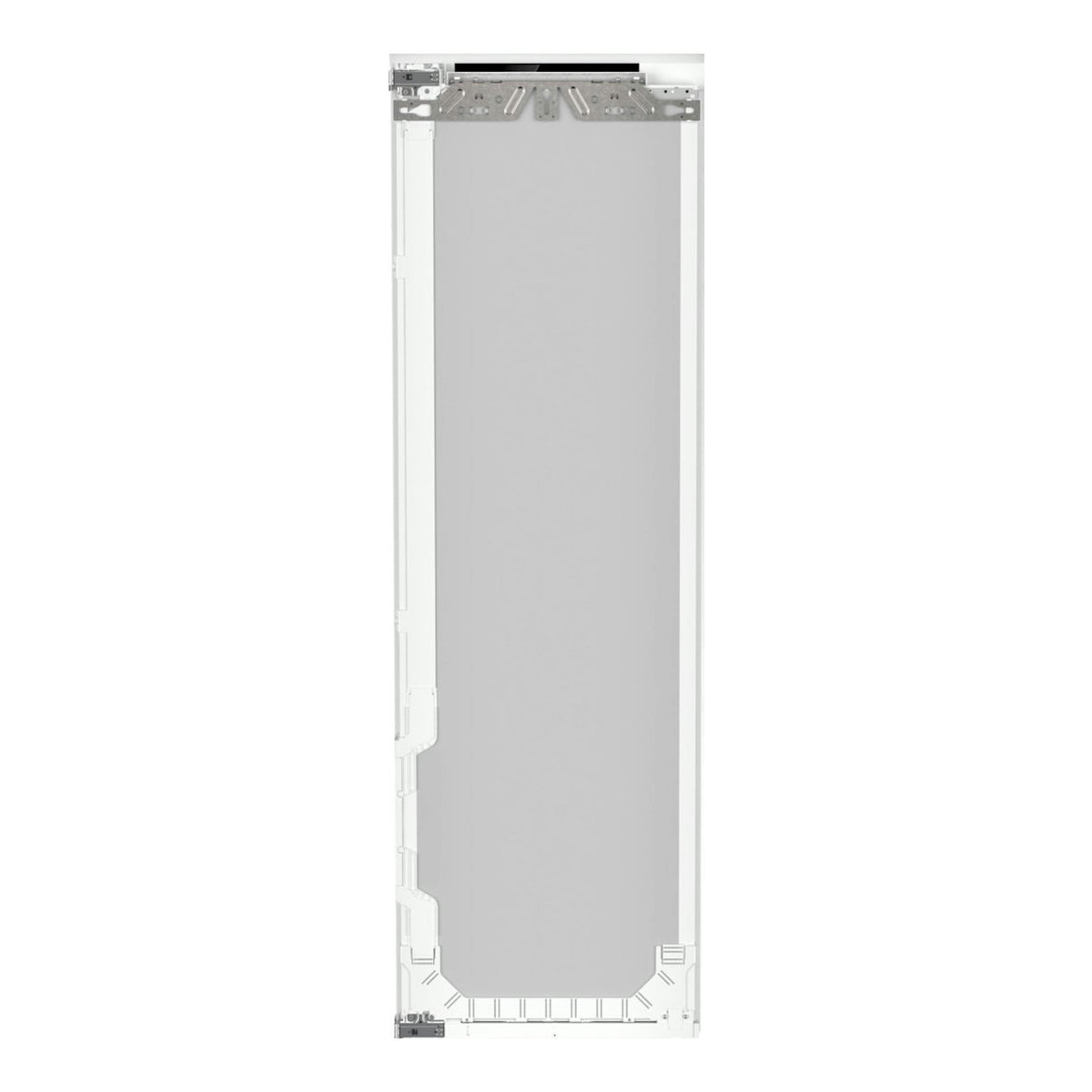 Liebherr SIFNAe 5188-20 617, congelador vertical integrable, vista frontal de panel gris con marco blanco.