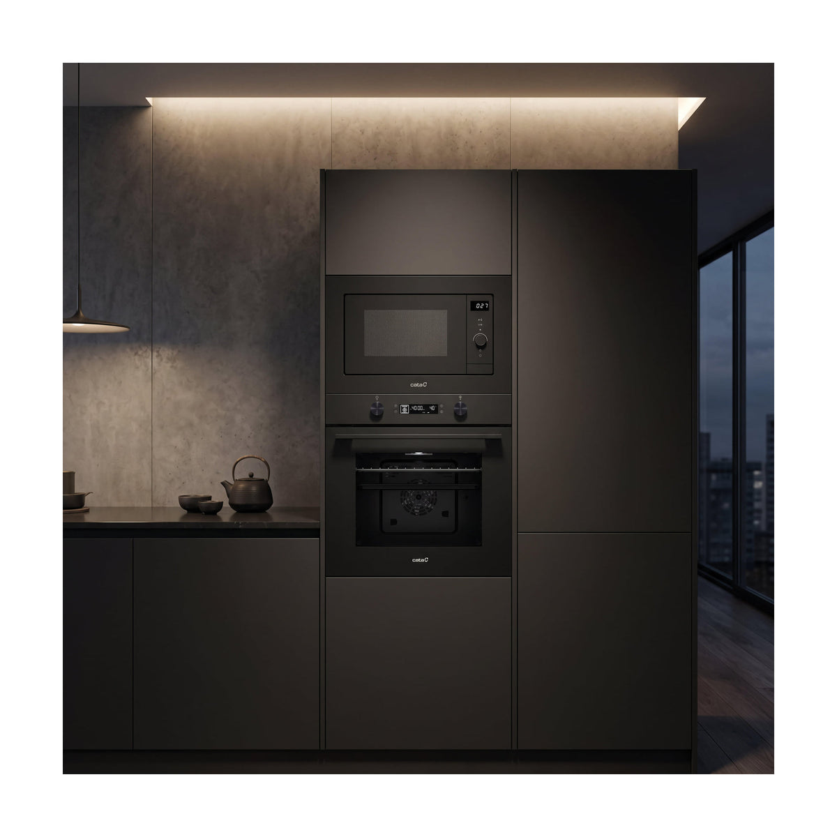 Horno multifunción CATA MDS 8108 MB de 73 l y 8 funciones