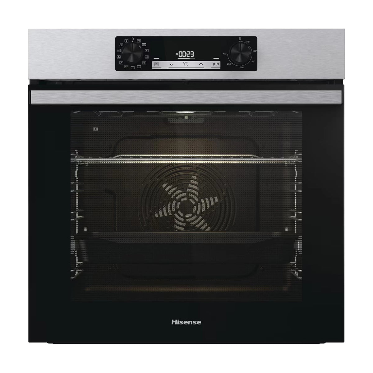 Horno multifunción Hisense BI64EPXE1SOL pirolítico de 77 l, inox