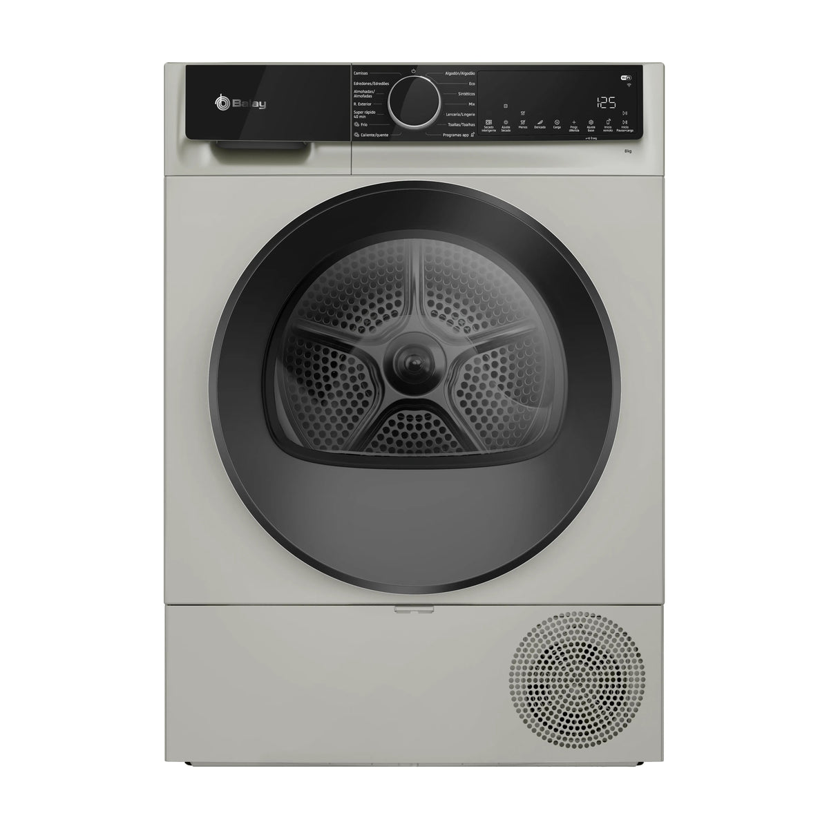 Secadora con bomba de calor Balay 3SB093XC, 9 kg y Home Connect
