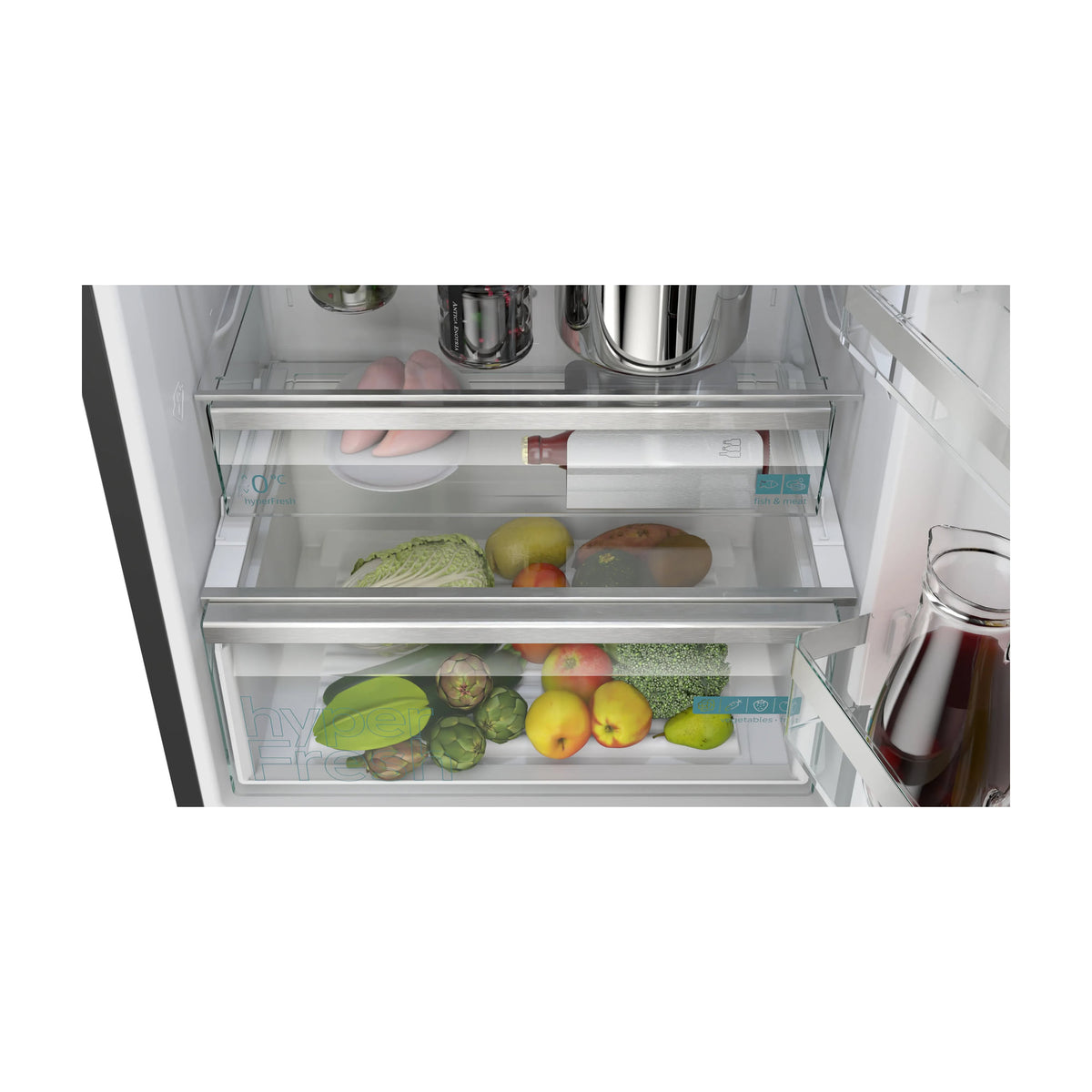 Frigorífico combi Siemens KG49NSBBF, Total No Frost, 440 l