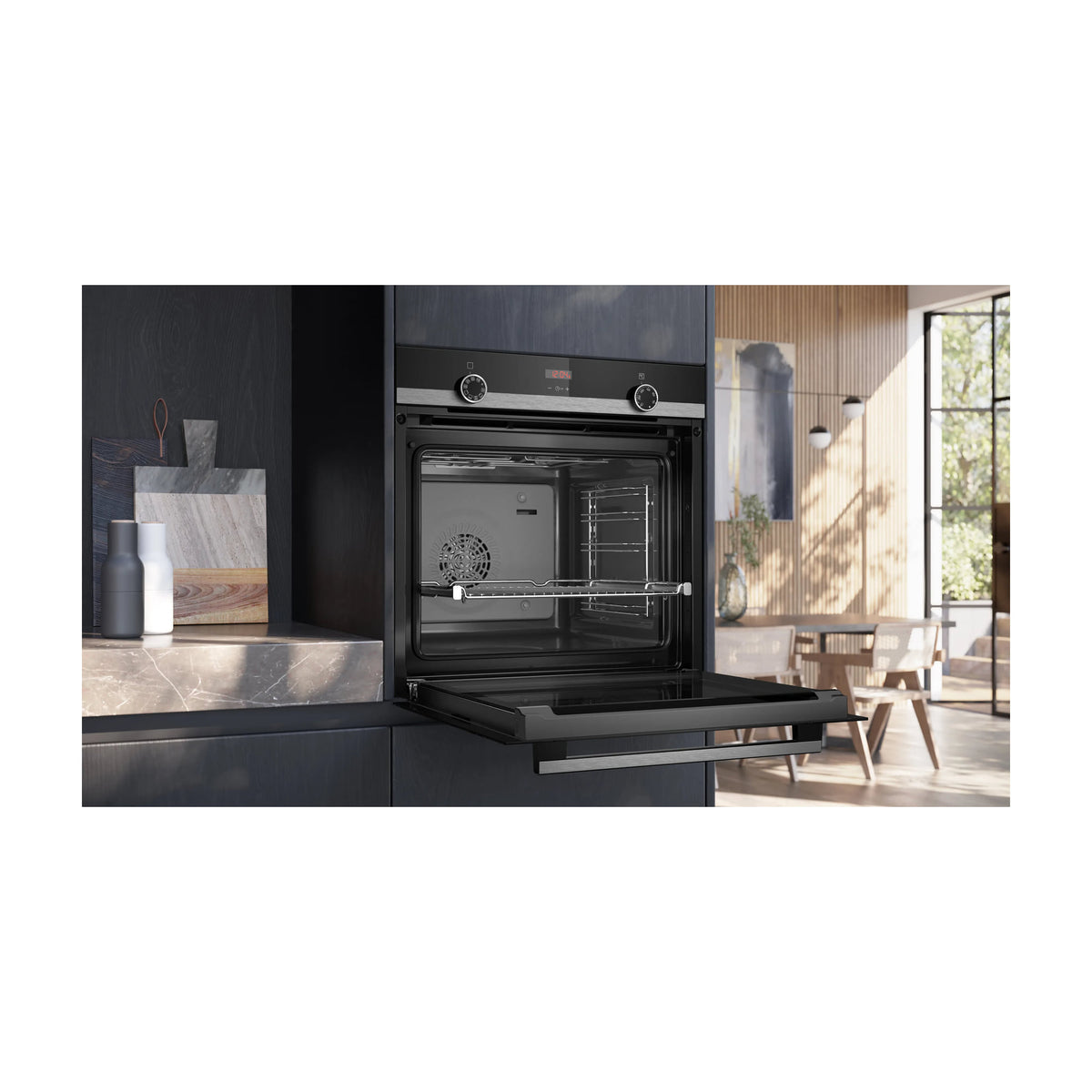 Horno multifunción Siemens HB534AER3 de 71 litros en inox