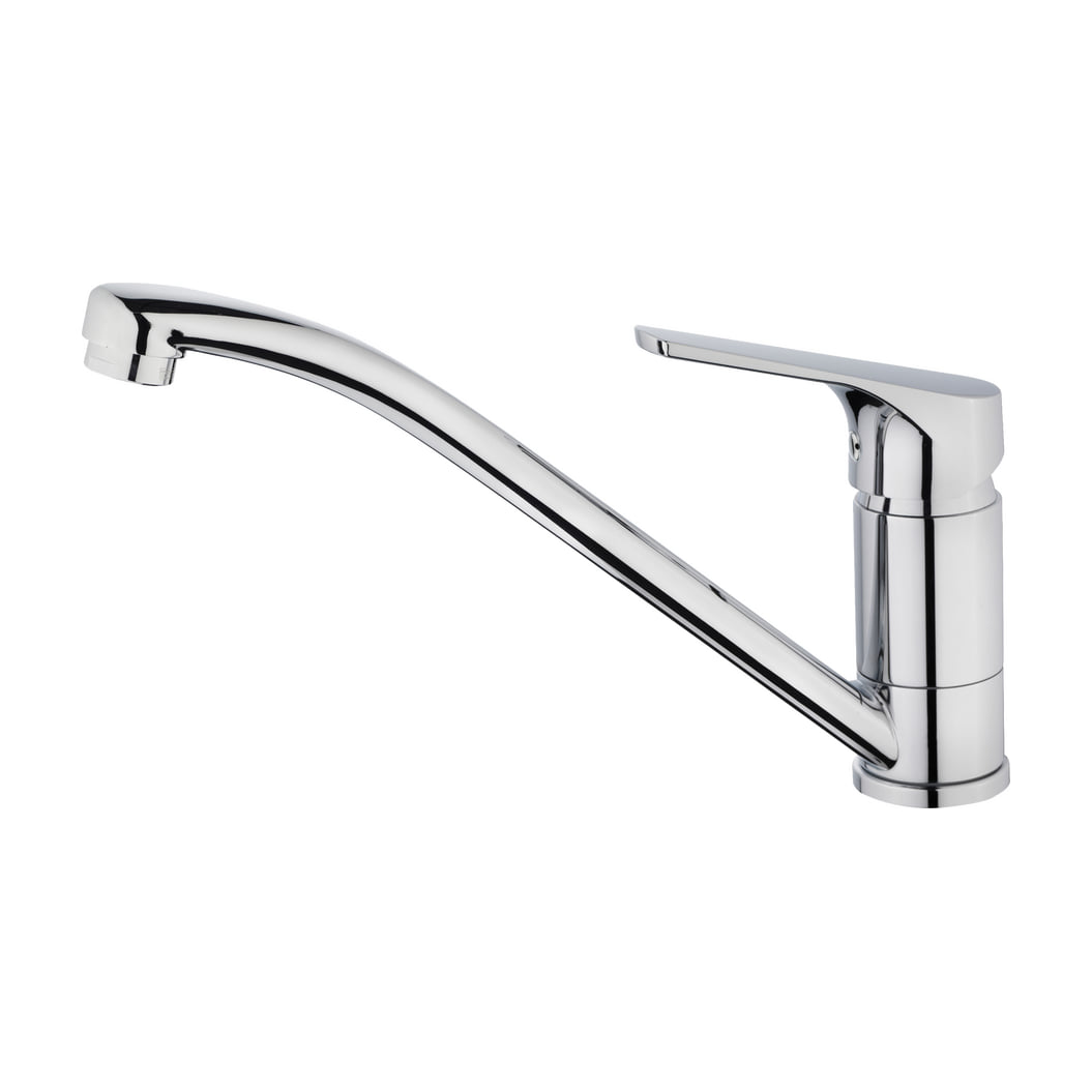 Grifo de cocina Teka MTP 913 monomando con caño bajo giratorio, cromado