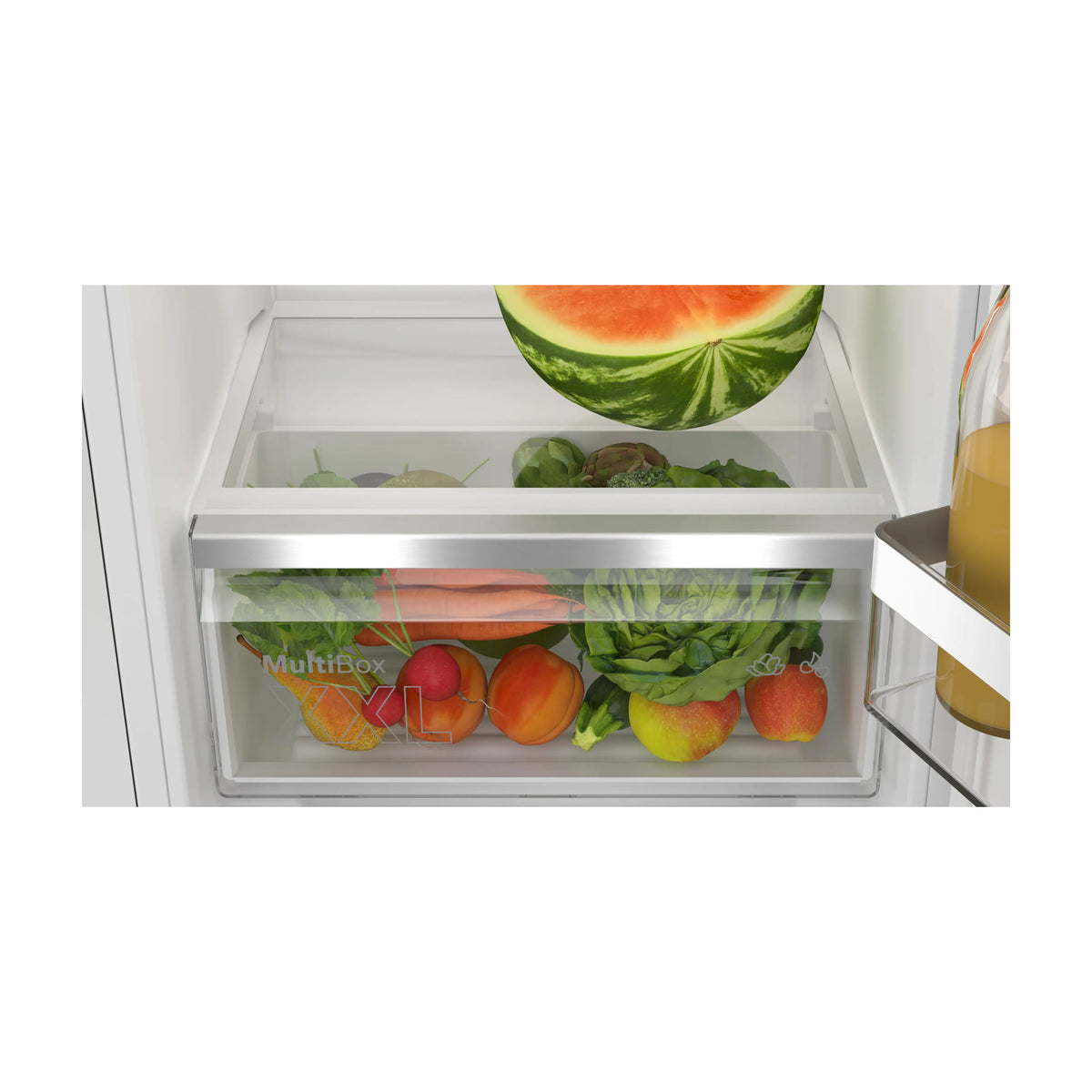 Frigorífico integrable de una puerta Bosch KIR41VFE0, 204 l, puerta fija