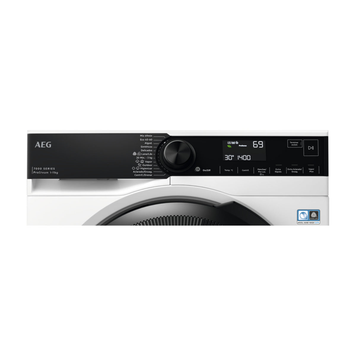 Lavadora AEG LFR7304L4B de 11 kg y 1400 rpm