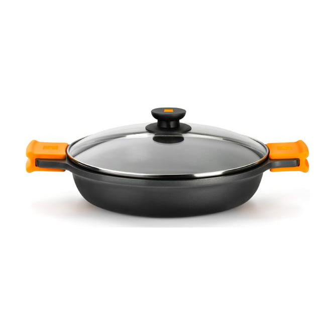 Batería de cocina BRA Efficient de 5 piezas, aluminio fundido e inducción