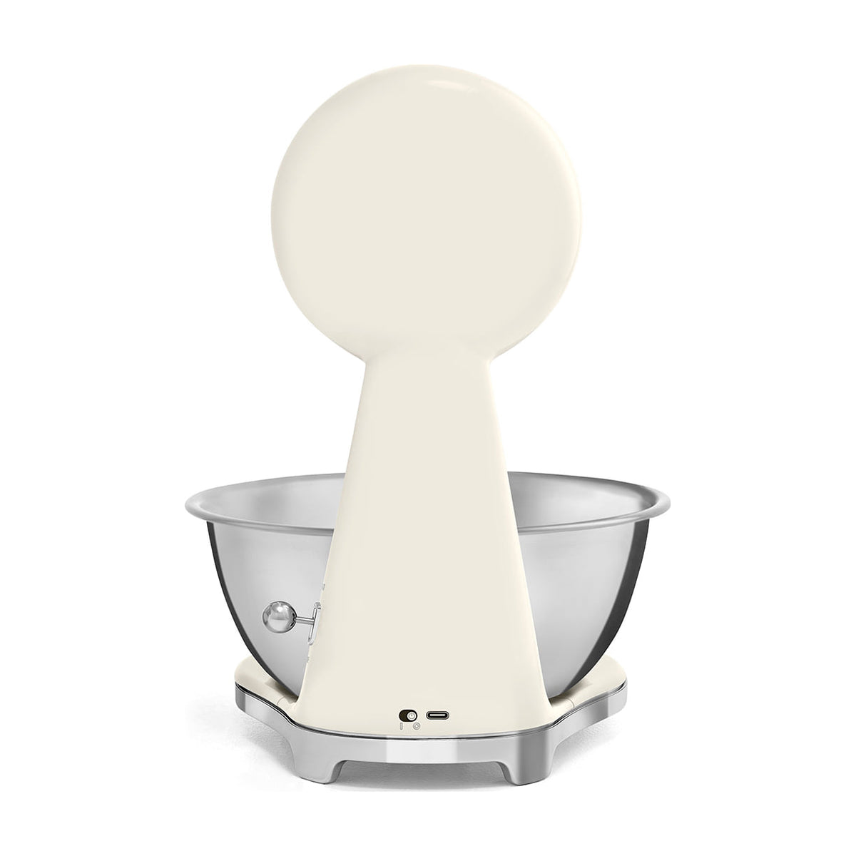 Báscula de cocina Smeg KSF01CRWW analógica y digital, 5 kg, crema