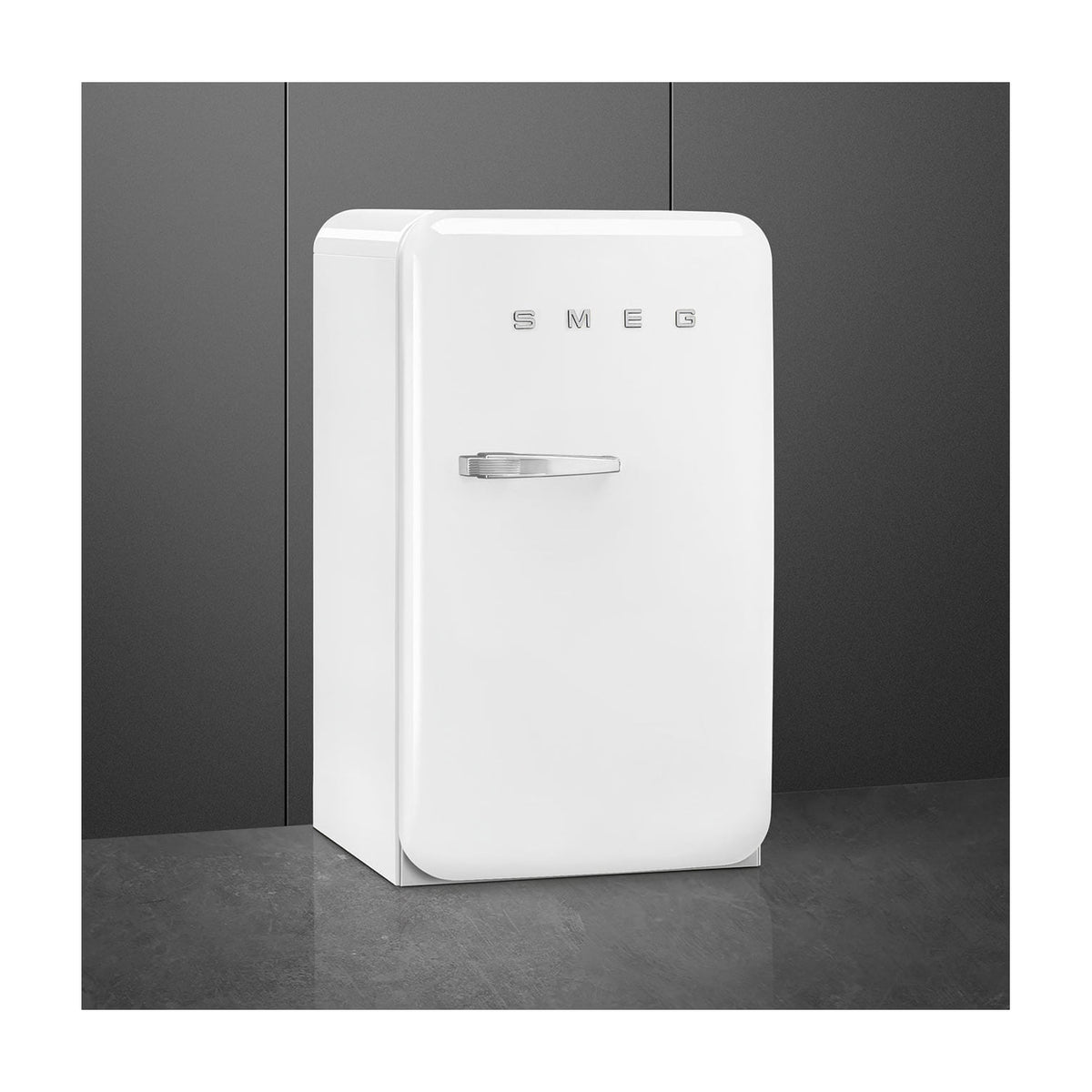 Frigorífico de una puerta Smeg FAB10RWH6 blanco, 122 l, clase D