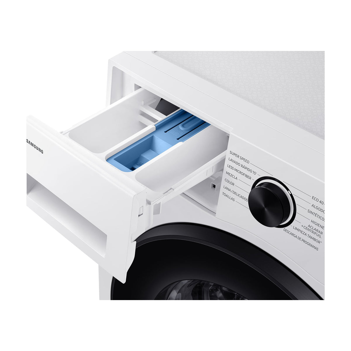 Lavadora Samsung WW10FG5U34AEEC de 10 kg, clase A y SmartThings