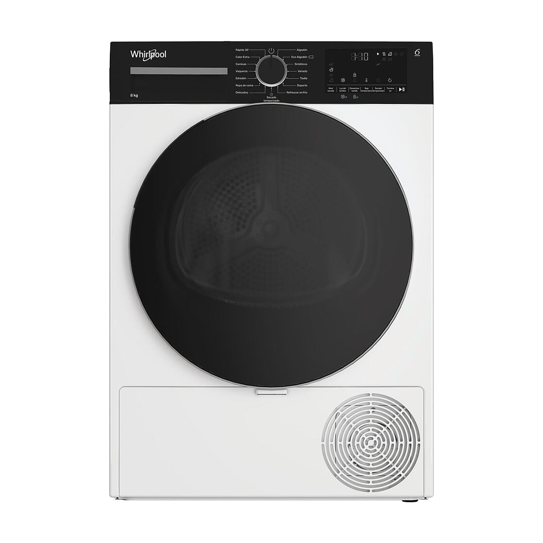 Secadora Whirlpool C WSD 83M WBS ES con bomba de calor, 8 kg