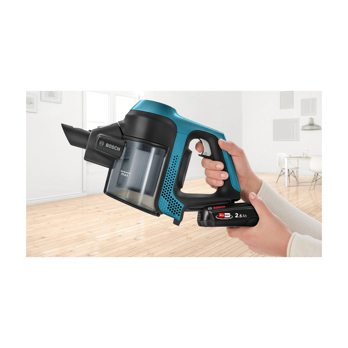 Aspirador escoba Bosch BBS611LAG Unlimited 6 sin cable, batería de 18 V