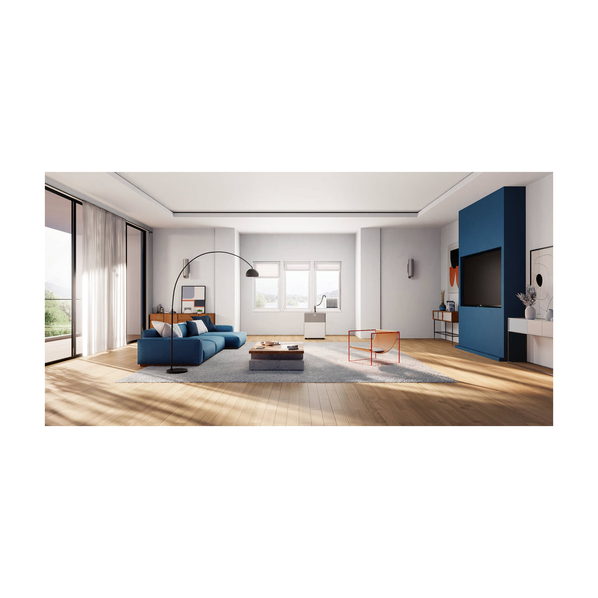 Aire acondicionado portátil Midea PortaSplit MMCS-12HRN8-QRD0 con Wi-Fi y bomba de calor
