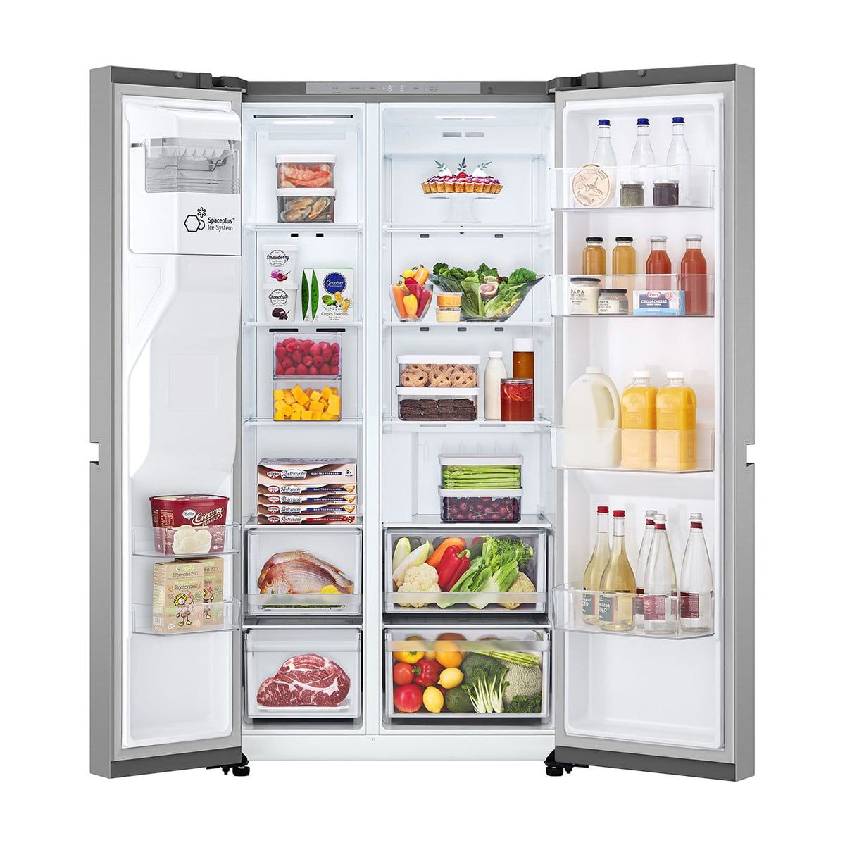 Frigorífico americano LG GSLC40PYPE, 638 l, Total No Frost