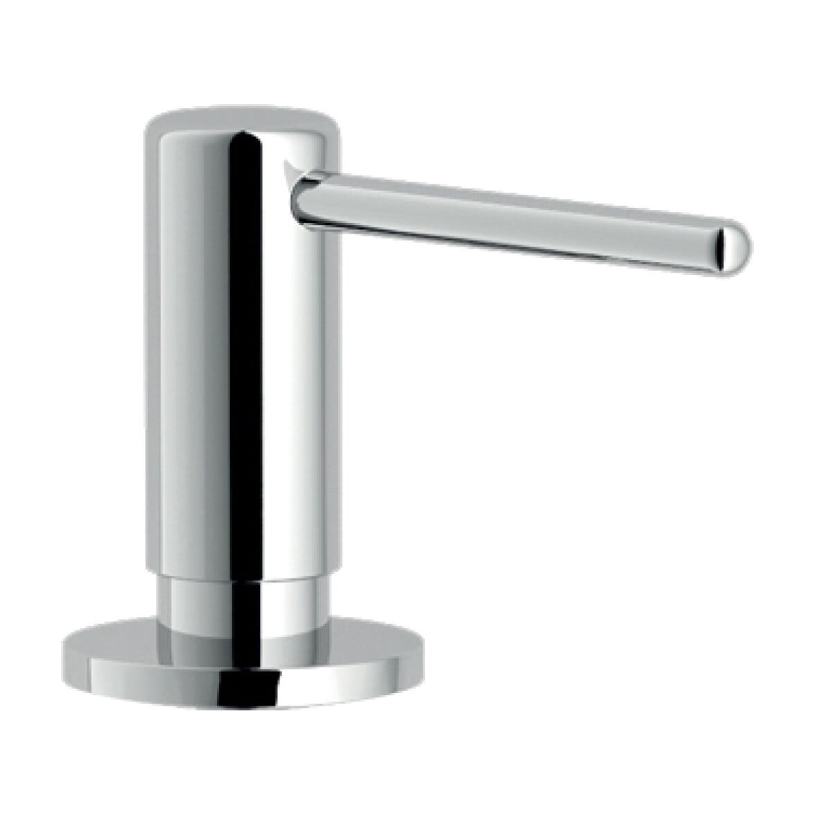 Dispensador de jabón Nobili AVP3534CR empotrado, cromo brillante y 300 ml