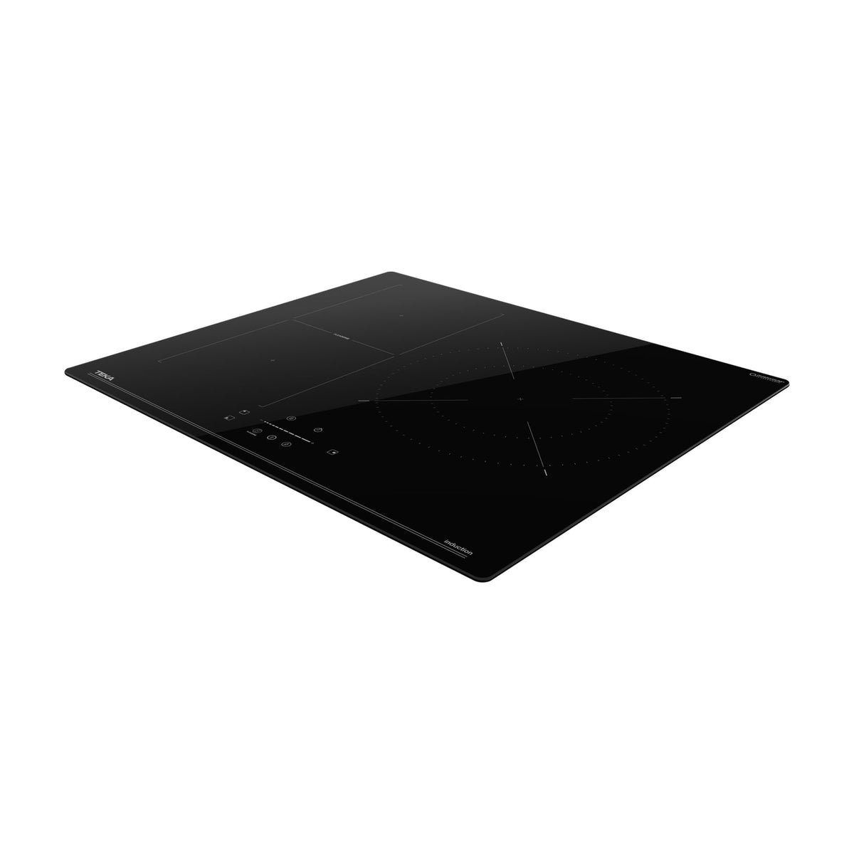 Placa de inducción Teka IBF 63210 SSM BK, 3 zonas y zona Flex