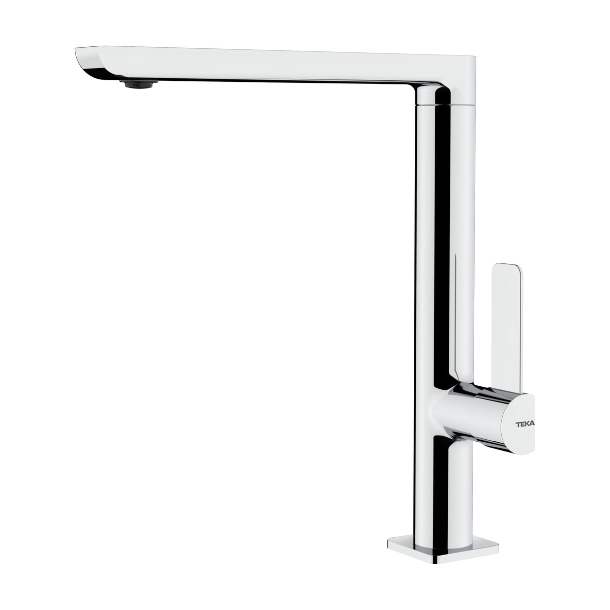 Grifo de cocina Teka FO 915 monomando de caño alto giratorio, cromado