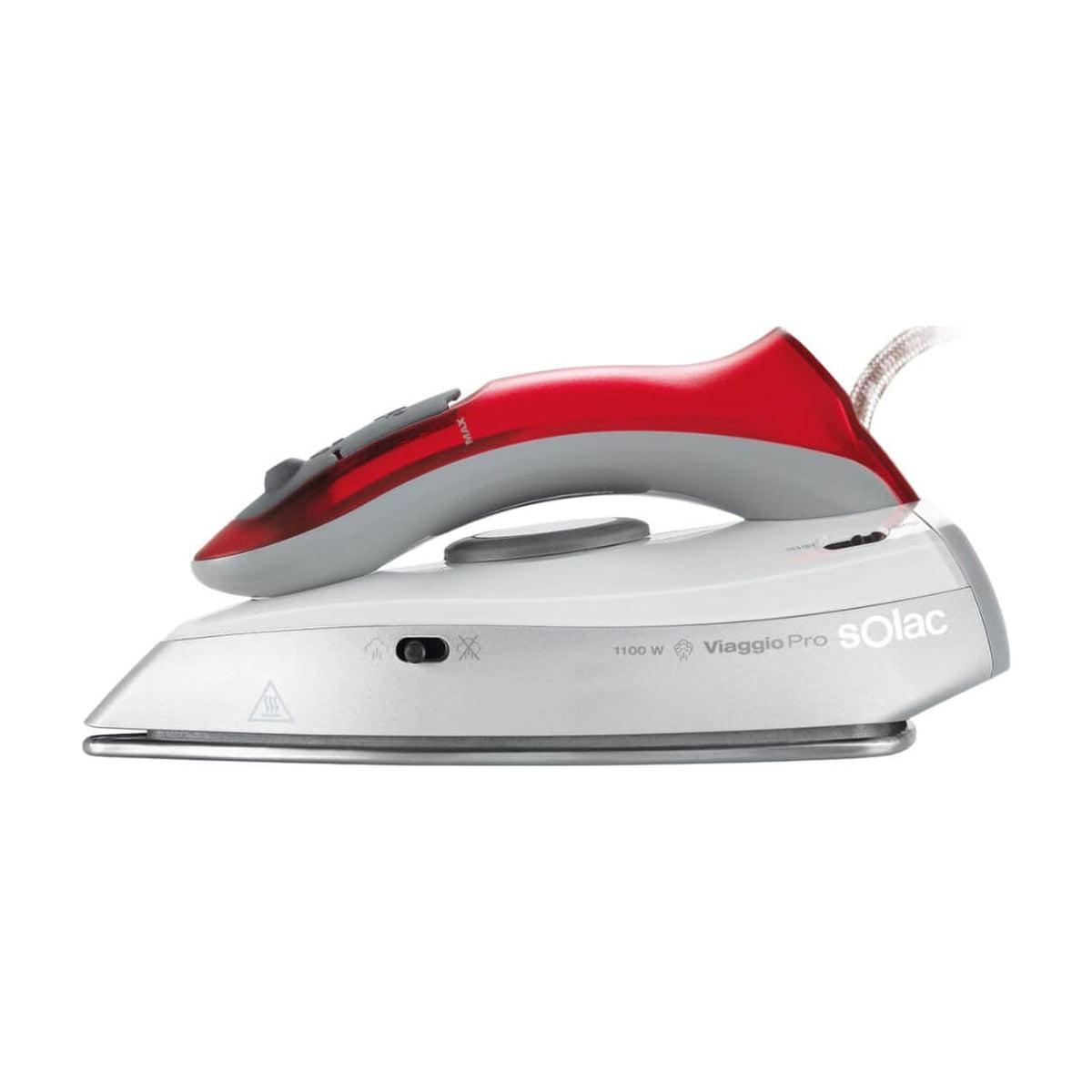 Plancha de viaje Solac PV1652 Viaggio Pro, 1100 W y suela cerámica