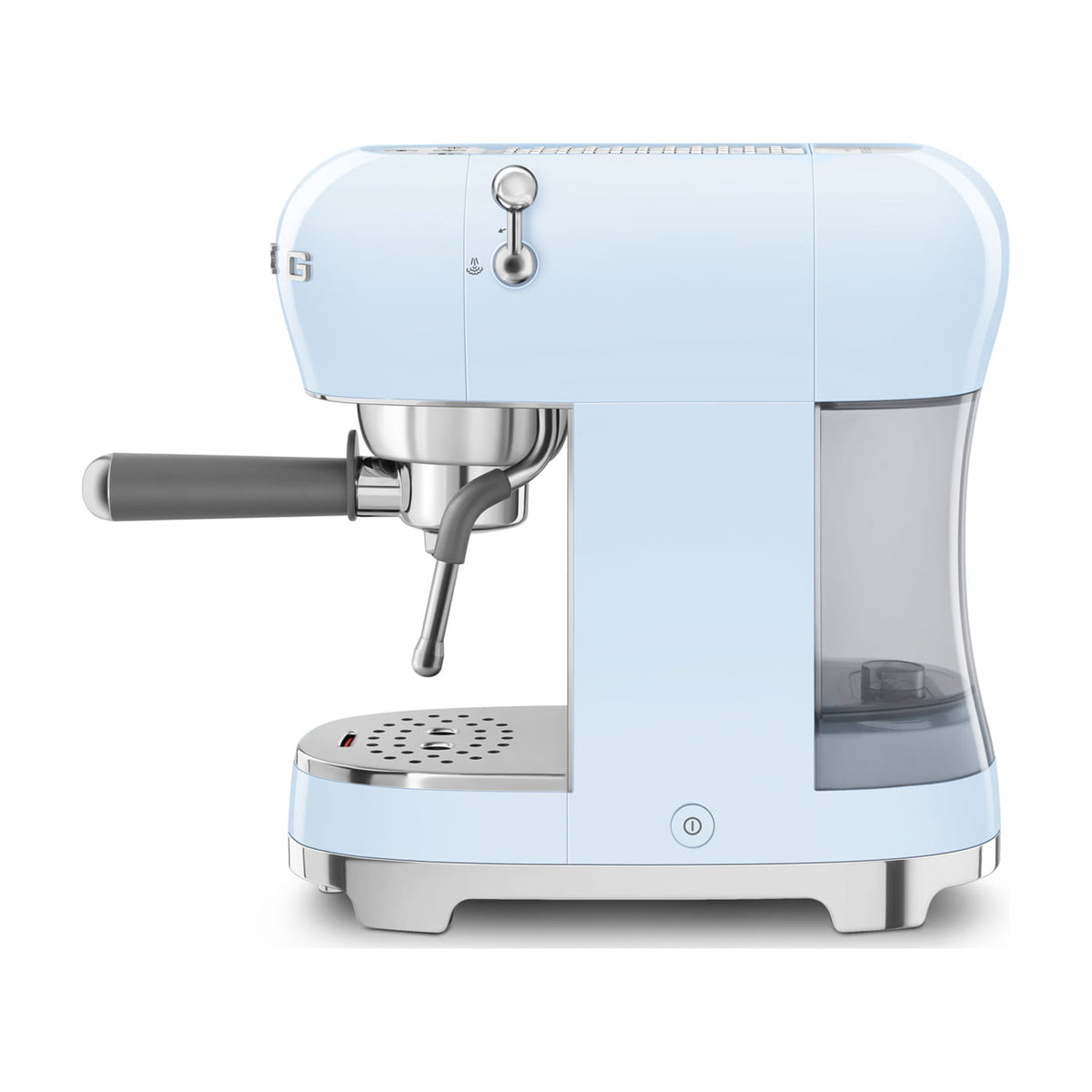 Cafetera espresso manual Smeg ECF02PBEU azul, 15 bar y Thermoblock