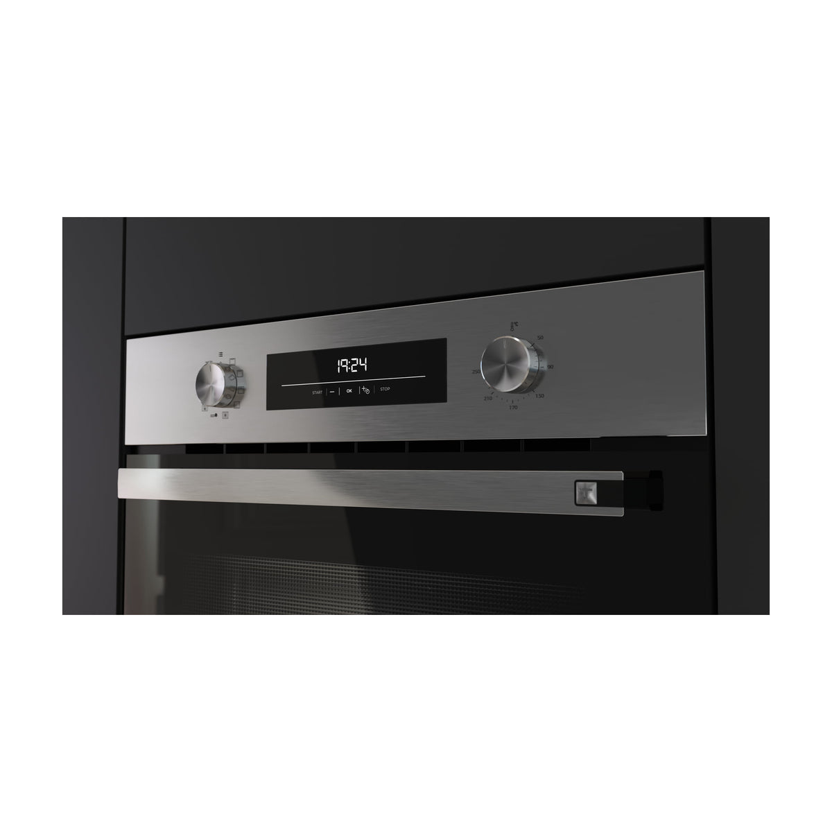 Horno multifunción compacto Teka NEO HSC 6350 Inox, 44 litros e HydroClean