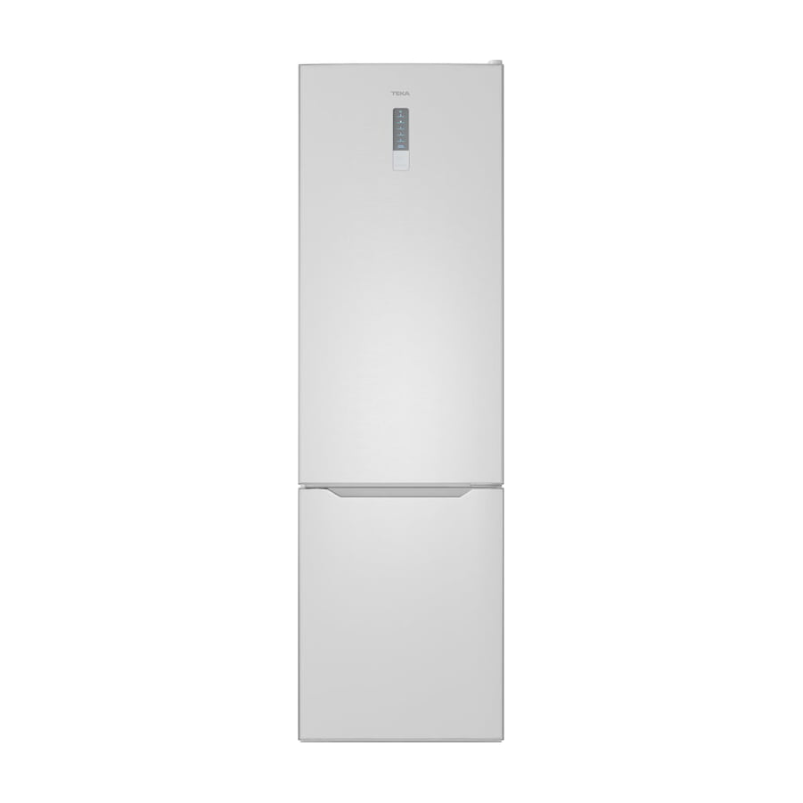 Frigorífico combi Teka NFL 430 S White EU, No Frost total, 330 l