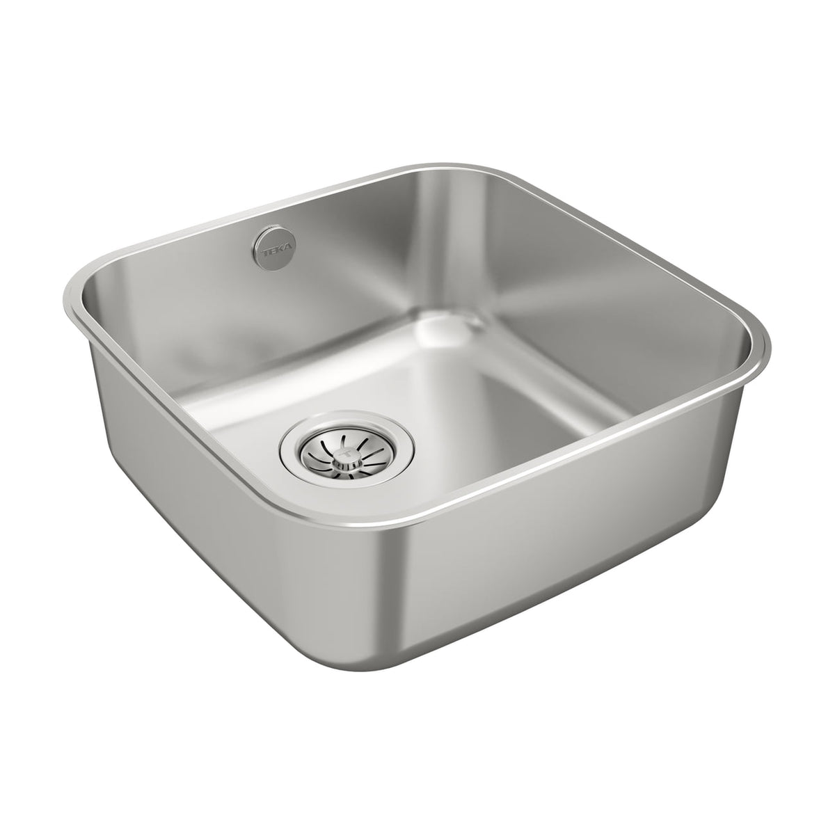 Fregadero Teka BE 40.40 1C de acero inoxidable, bajo encimera