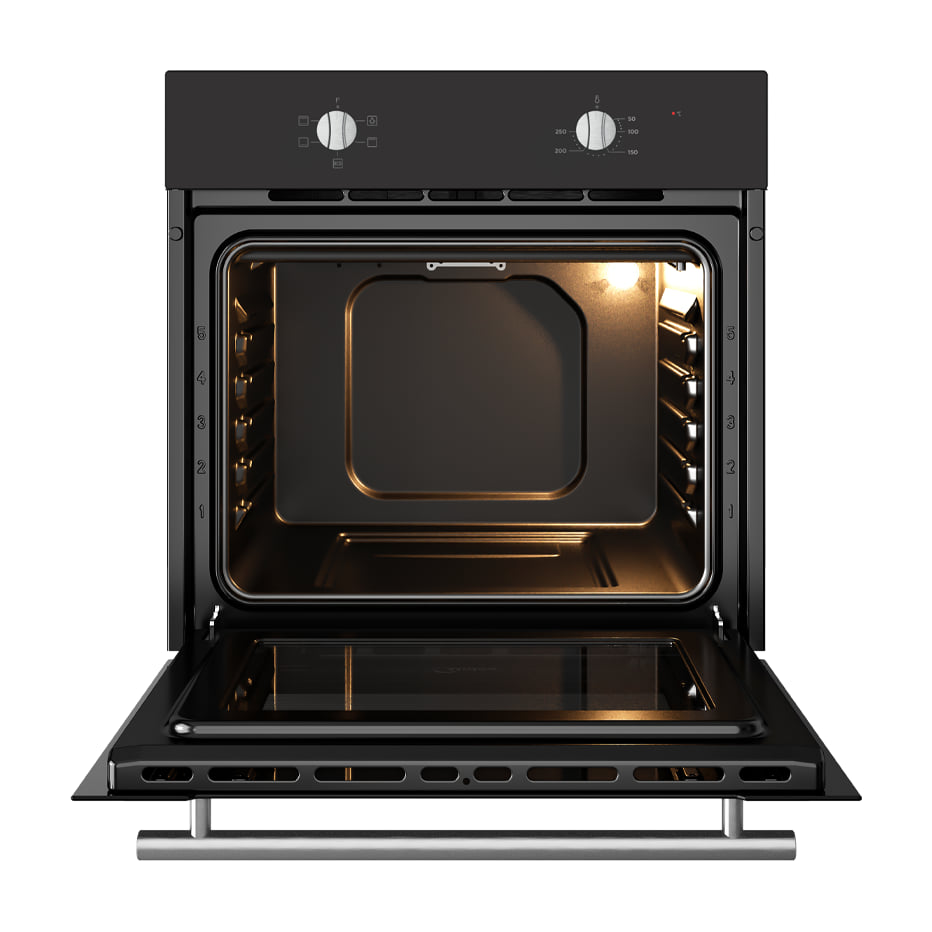 Horno convencional Midea MBO65M40M0-BK ST de 70 l, clase A