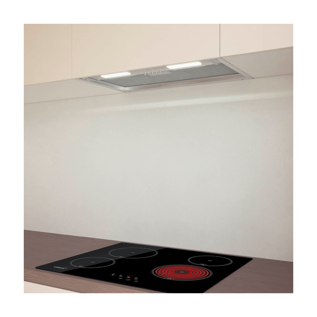 Campana integrable CATA Armonia 60 X inox, 645 m³/h
