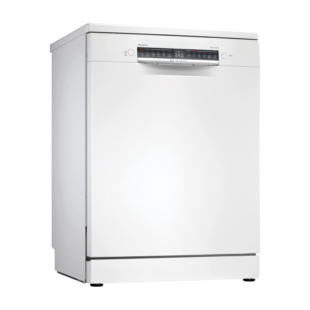 Lavavajillas Bosch SMS4EMW06E de libre instalación, 14 cubiertos, blanco