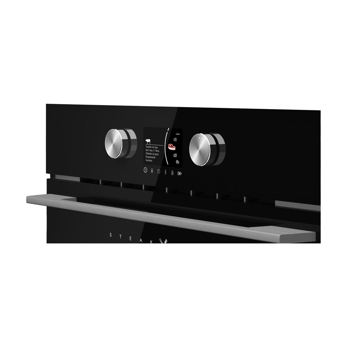 Horno integrable Teka SteakMaster BK pirolítico, 63 l útiles y SteakGrill