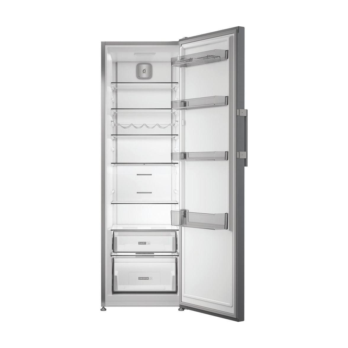 Frigorífico de una puerta Whirlpool WHMLF 6442 XP4E, 365 l, plata