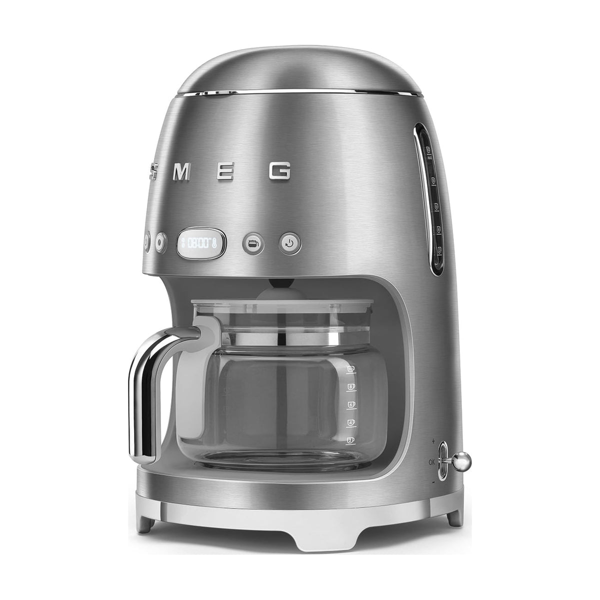 Cafetera de goteo Smeg DCF02SSEU inox, 10 tazas y 1050 W